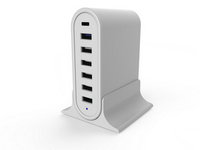 Type-C QC3.0 6 USB desktop charger-SPR92833