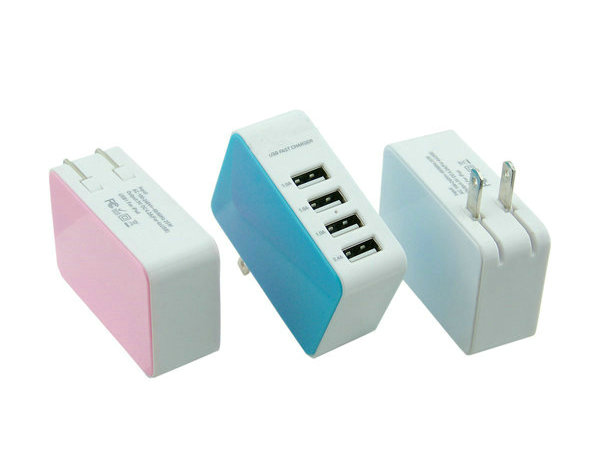 4 USB wall charger-SPAD836